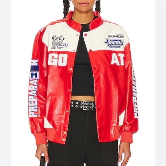 Revolve Whitney Racer Jacket in Red
SUPERDOWN size small - Picture 1 of 7
